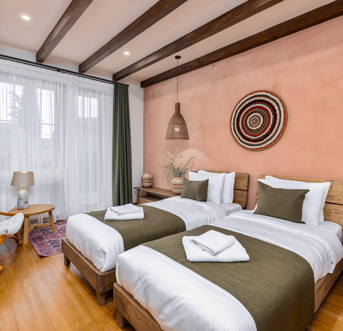 Standard Twin Room with Balcony (Disability Access)
