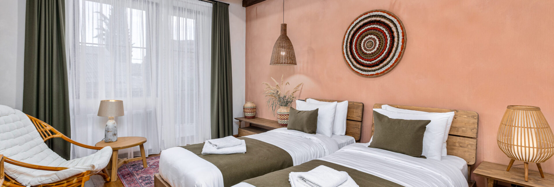 Standard Twin Room with Balcony (Disability Access)