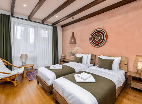 Standard Twin Room with Balcony (Disability Access)