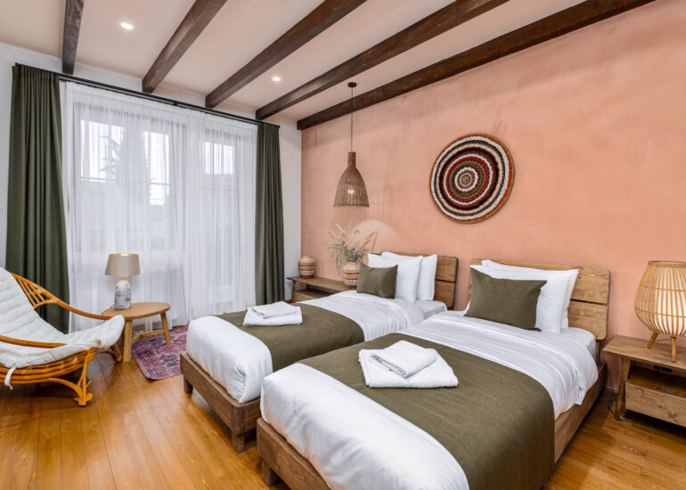 Standard Twin Room with Balcony (Disability Access)